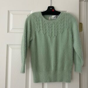 Anthropologie 4/3 sleeve knit